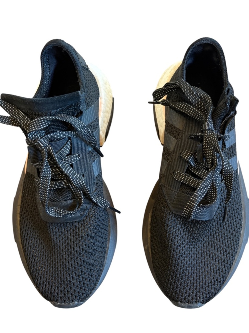 Men's Adidas Black Core Running Shoes